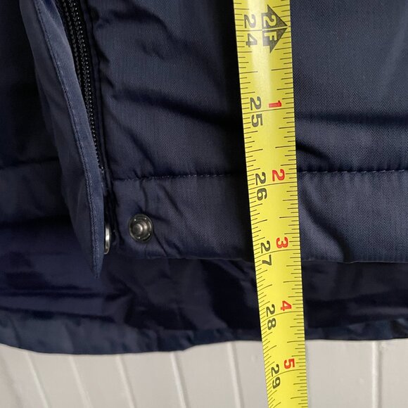 Firm. NWT Columbia Suttle Mountain Thermal Winter Coat Parka. Navy Women's SMALL - Picture 11 of 11